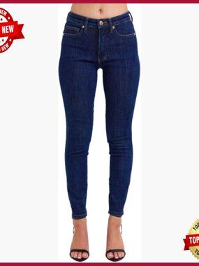 Mid-Rise Tummy Control Skinny Jeans, Stretch Cotton Blend, Sculpting Fit